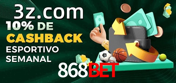 10% de bônus de cashback na 868BET